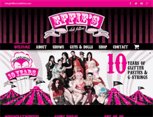 Tablet Screenshot of effiesclubfollies.com